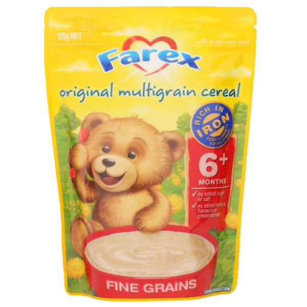 Farex Ӥ׶׷׺ԭζֹ 6+ 125g