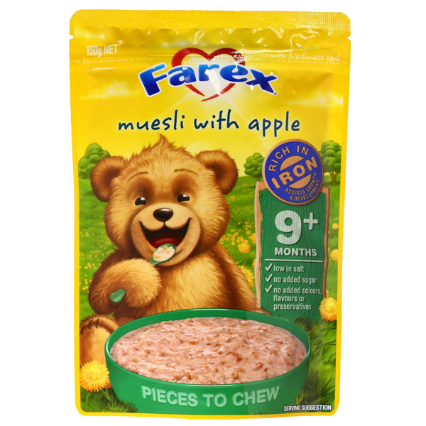 Farex Ӥ׶׷׺ƻ 9+ 125g