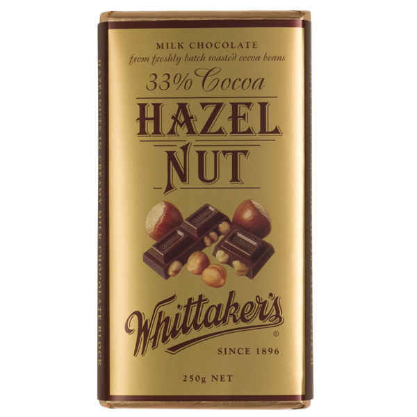Whittakers Hazelnut block 250g ɿ250ˣ𡢶ѡڻ